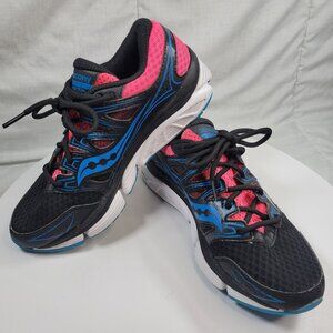 Saucony Womens Propel Vista Black & Pink Running Shoes Size 6.5